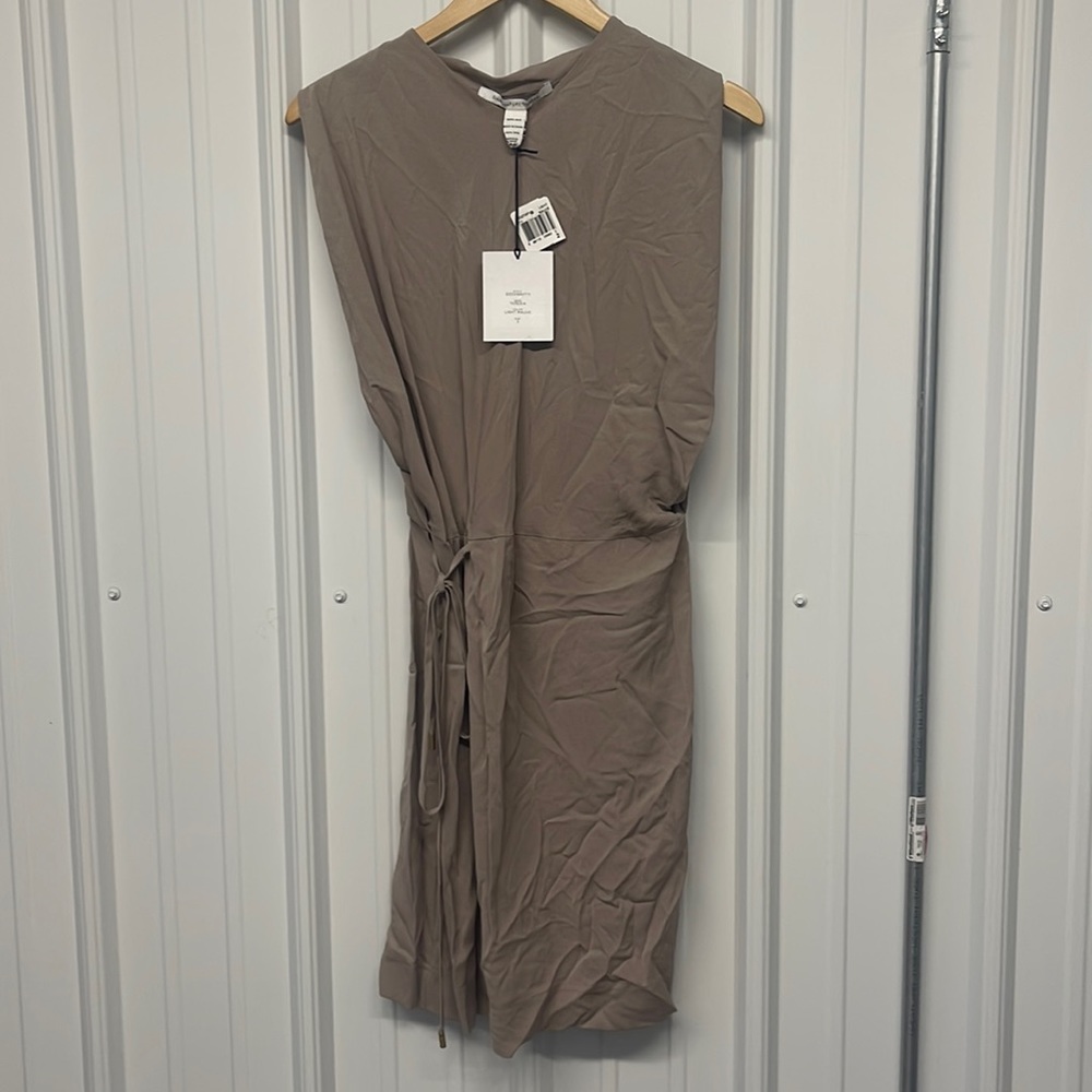 DVF Diane Von Furstenberg Dress New 2 Teresita light mauve Silk 2